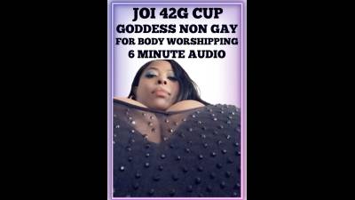 42G Goddess JOI- Stroking Session For Curvy Body Worshippers