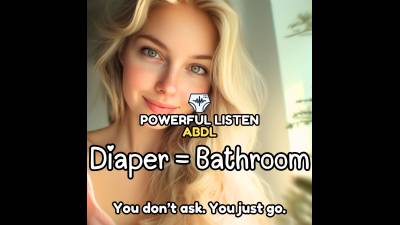 Diaper = Bathroom