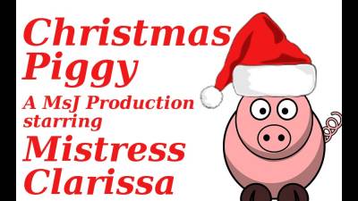 Christmas Present Piggy