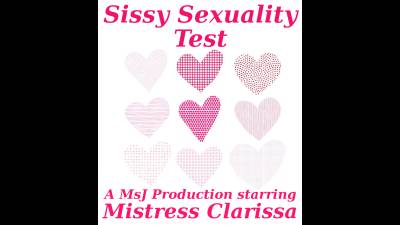 Sissy Sexuality Test