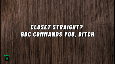 The Nlp Vault: Closet Straight? BBC Commands You, Bitch