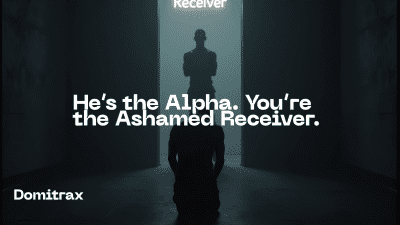 He's The Alpha. You're The Ashamed Receiver