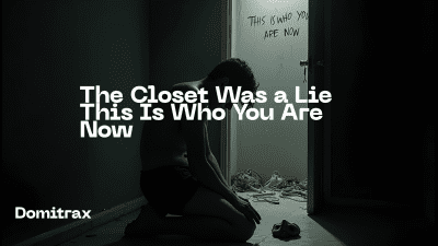 The Closet Was A Lie -- This Is Who You Are Now