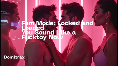 Fem Mode: Locked And Loaded -- You Sound Like A Fucktoy Now