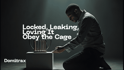 Locked, Leaking, Loving It - Obey The Cage