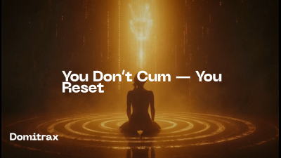 You Don't Cum -- You Reset