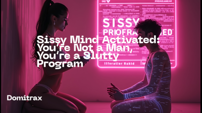 Sissy Mind Activated: You're Not A Man, You're A Slutty Program