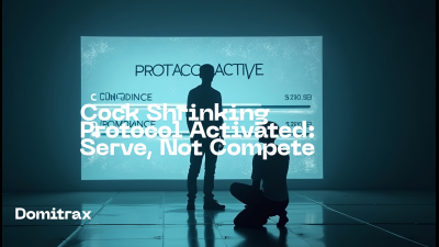 Cock Shrinking Protocol Activated: Serve, Not Compete
