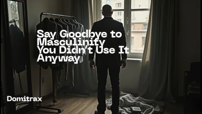 Say Goodbye To Masculinity -- You Didn't Use It Anyway