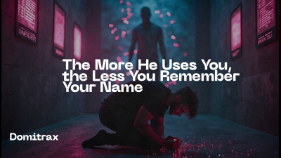 The More He Uses You, The Less You Remember Your Name