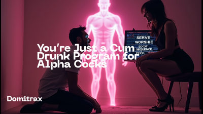 You're Just A Cum Drone Program For Alpha Cocks