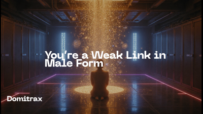 You're A Weak Link In Male Form