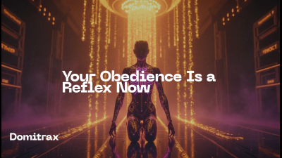 Your Obedience Is A Reflex Now