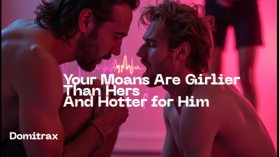 Your Moans Are Girlier Than Hers -- And Hotter For Him