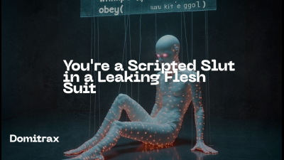 You're A Scripted Slut In A Leaking Flesh Suit