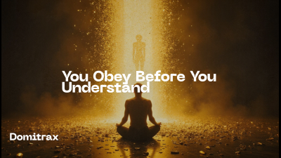 You Obey Before You Understand