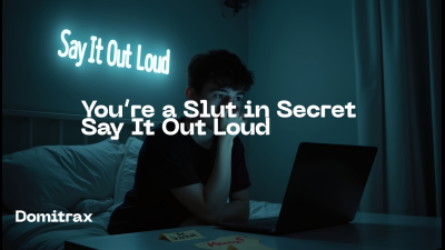 You're A Slut In Secret -- Say It Out Loud