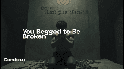 You Begged To Be Broken
