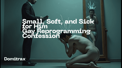 Small, Soft, And Sick For Him - Gay Reprogramming Confession