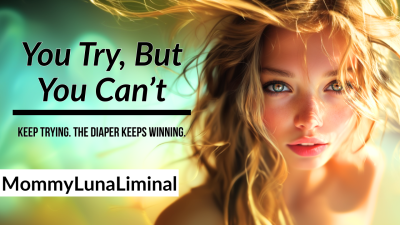 You Try, But You Can't- Your Cock Doesn't Work When You're Diapered