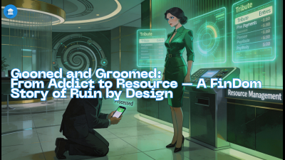 Gooned And Groomed: From Addict To Resource - A Findom Story Of Ruin By Design