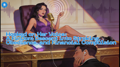 Hooked On Her Voice: A Findom Descent Into Stroking, Obedience, And Financial Compulsion { 28 Minute Audio Loop }