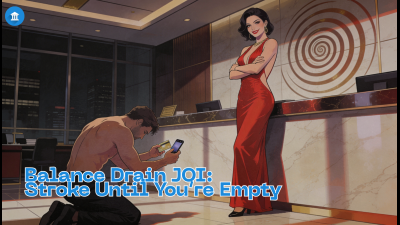 Balance Drain JOI: Stroke Until You're Empty { Findom JOI Instructional Short Tale }