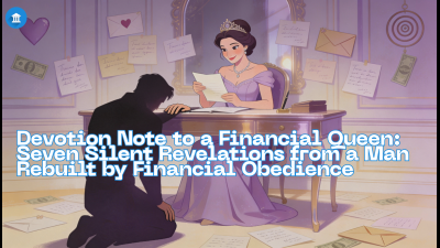 Devotion Note To A Financial Queen: Seven Silent Revelations From A Man Rebuilt By Financial Obedience
