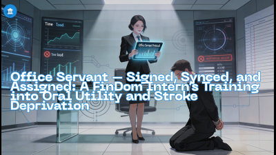 Office Servant - Signed, Synced, And Assigned: A Findom Intern's Training Into Oral Utility And Stroke Deprivation