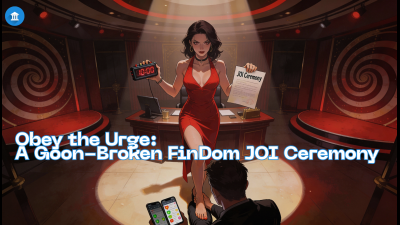 Obey The Urge: A Goon-Broken Findom JOI Ceremony {JOI Text Document}