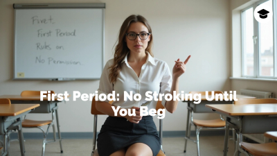 First Period: No Stroking Until You Beg