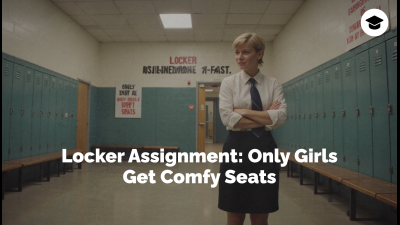 Locker Assignment: Only Girls Get Comfy Seats