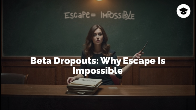 Beta Dropouts: Why Escape Is Impossible