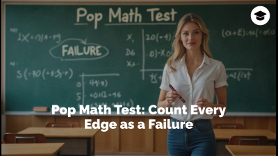 Pop Math Test: Count Every Edge As A Failure