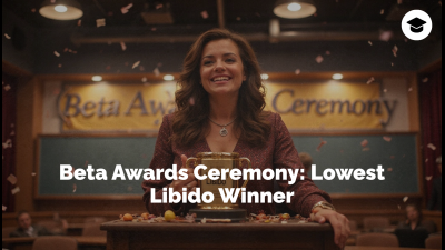 Beta Awards Ceremony: Lowest Libido Winner