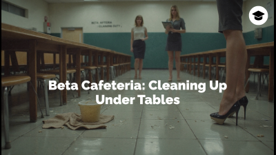 Beta Cafeteria: Cleaning Up Under Tables
