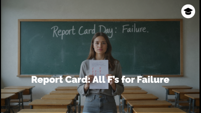 Report Card: All F's For Failure