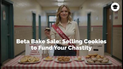 Beta Bake Sale: Selling Cookies To Fund Your Chastity