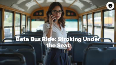 Beta Bus Ride: Stroking Under The Seat