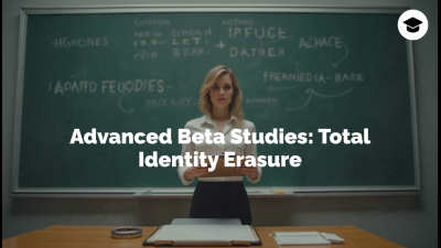 Advanced Beta Studies: Total Identity Erasure