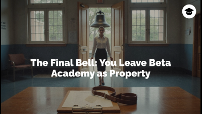 The Final Bell: You Leave Beta Academy As Property