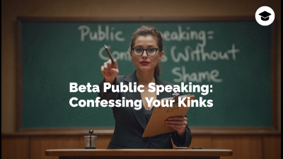 Beta Public Speaking: Confessing Your Kinks