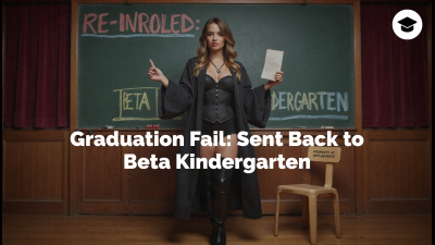 Graduation Fail: Sent Back To Beta Kindergarten