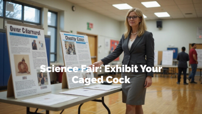 Science Fair: Exhibit Your Caged Cock