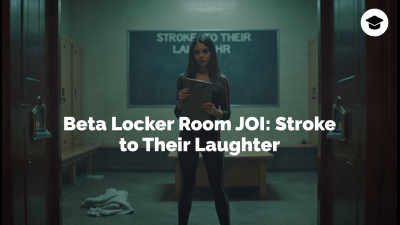 Beta Locker Room JOI: Stroke To Their Laughter