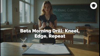 Beta Morning Drill: Kneel, Edge, Repeat