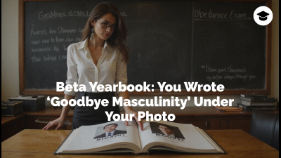 Beta Yearbook: You Wrote 'Goodbye Masculinity' Under Your Photo
