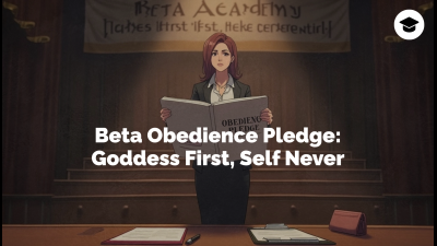 Beta Obedience Pledge: Goddess First, Self Never