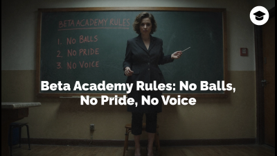 Beta Academy Rules: No Balls, No Pride, No Voice