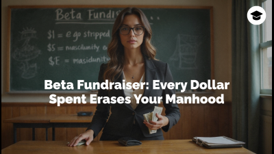Beta Fundraiser: Every Dollar Spent Erases Your Manhood